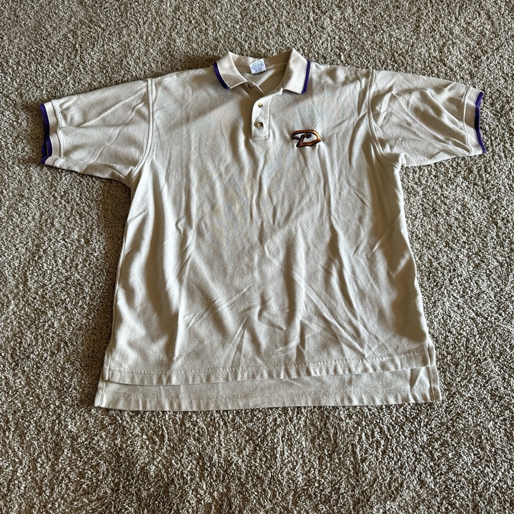 VINTAGE 90’s Arizona Diamondbacks Polo Golf Shirt Size Medium TrueFan